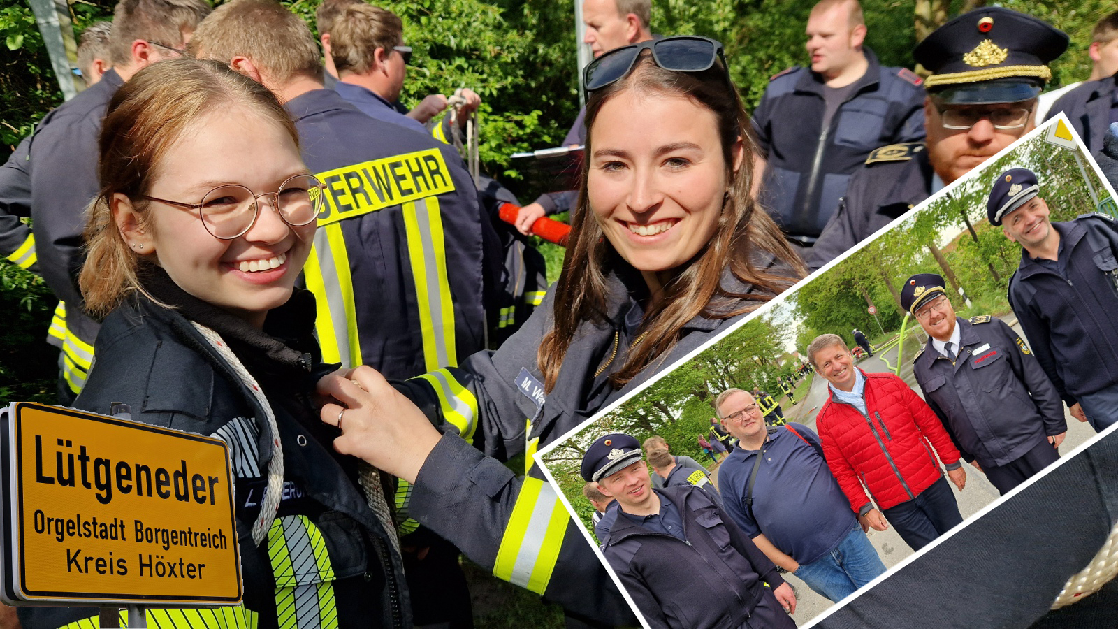 Feuerwehr-Wettkämpfe in Lütgeneder am „Internationalen Tag der Feuerwehrleute“: Landrat Stickeln und ein Ehrengast aus Holland sind mit von der Partie