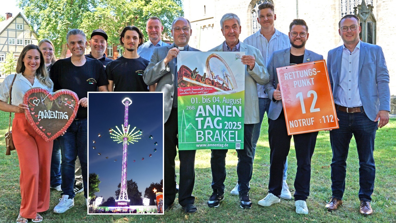 268. Annentag vom 01. bis 04. August 2025: Frischer Wind für Brakels Traditionsfest