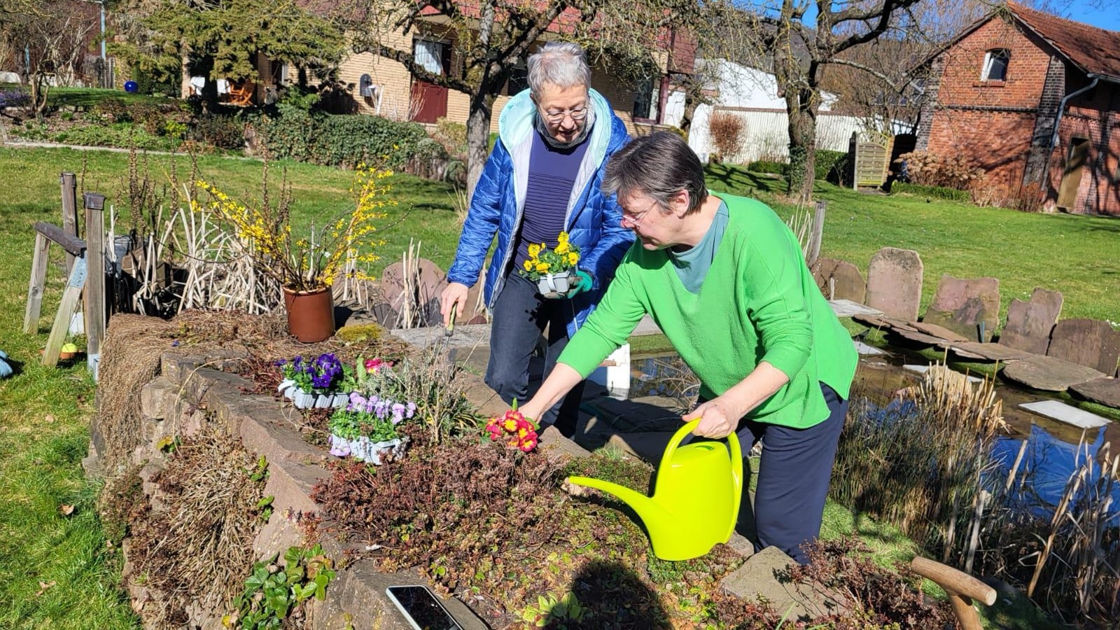 Pflanzenbasar im Schöpfungsgarten zum Frühlingsbeginn