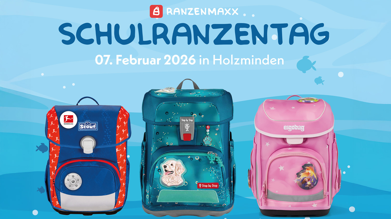 Bei der Schulranzenparty im Autohaus Vatterott stehen Beratung, Anprobe und große Markenauswahl im Fokus