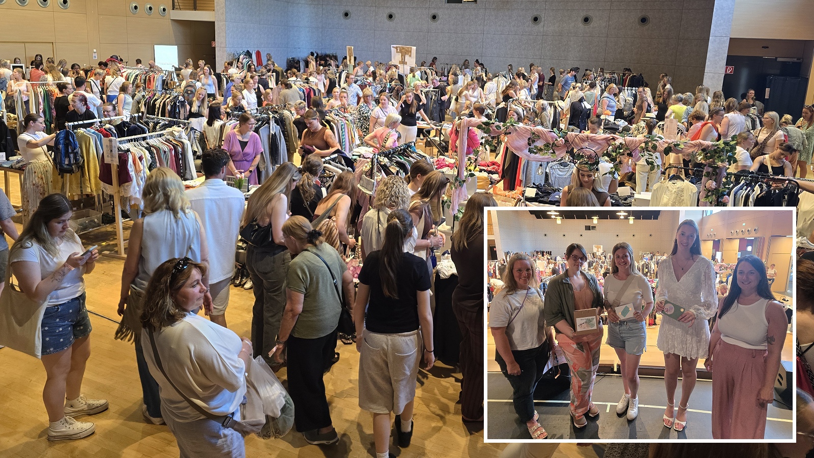 Second-Hand-Verkauf mit Eventcharakter: 700 Besucher bei „Mädchen-Sache“